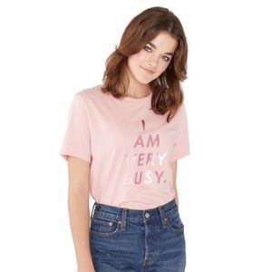 Band.do Pink I Am Very Busy Graphic t-shirt M